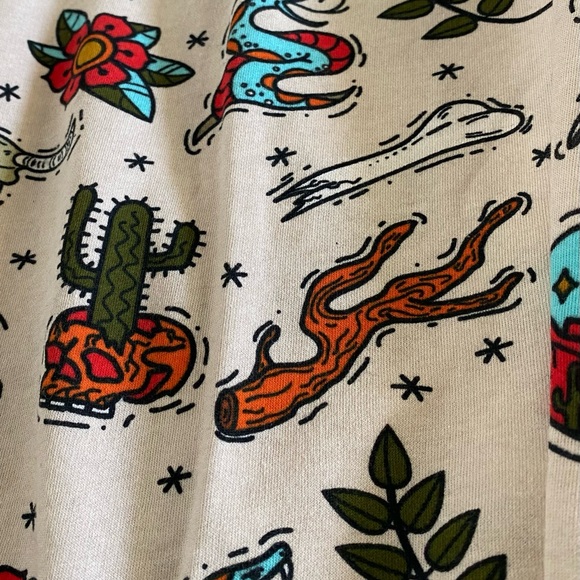 Men,s No Boundries sweatpants, w/South of Border Design Size 28 -30 waist.  EUC - Picture 7 of 9